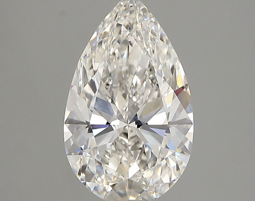 1.95 carat f VVS1 EX Cut IGI pear diamond
