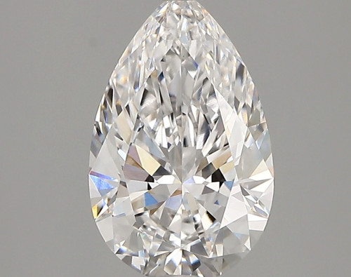 2.07 carat d VVS2 EX Cut IGI pear diamond