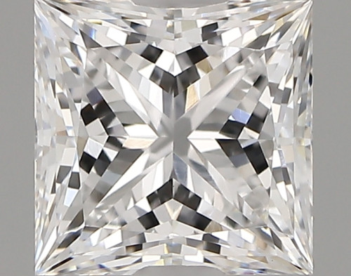 1.32 carat d VVS2 EX Cut IGI princess diamond