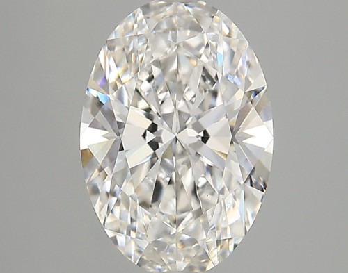 2.87 carat f VS1 EX Cut IGI oval diamond