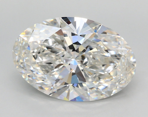 5.02 carat f VS1 EX Cut IGI oval diamond
