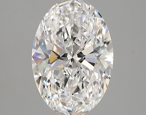 1.94 carat d VVS2 EX Cut IGI oval diamond