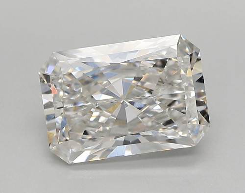 2.66 carat f VVS2 EX Cut IGI radiant diamond