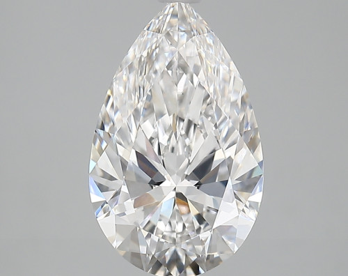 3.29 carat e VVS2 EX Cut IGI pear diamond