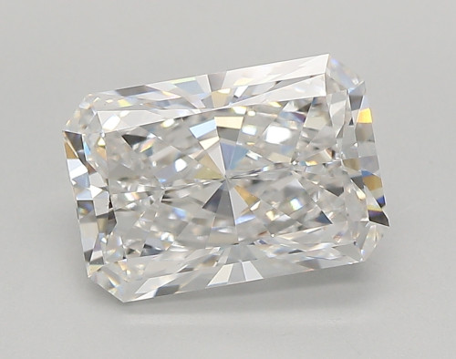 2.49 carat e VVS2 EX Cut IGI radiant diamond
