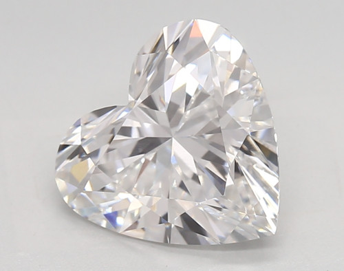 3.2 carat e IF EX Cut IGI heart diamond