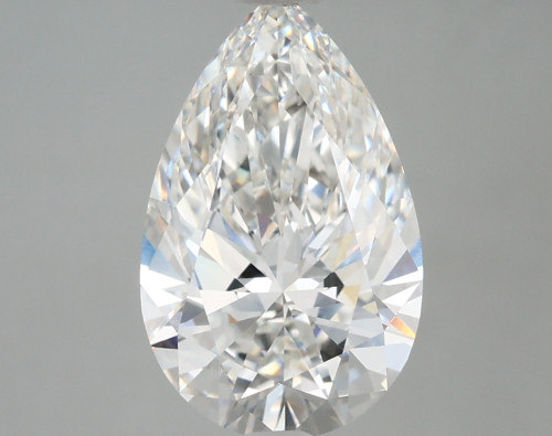3.03 carat f VVS1 EX Cut IGI pear diamond