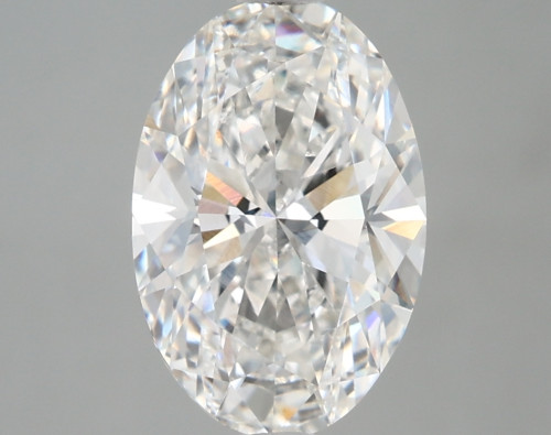 2.53 carat f VVS2 EX Cut IGI oval diamond