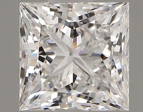 1.35 carat e IF EX Cut IGI princess diamond