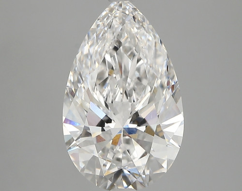 3.45 carat d VVS1 EX Cut IGI pear diamond