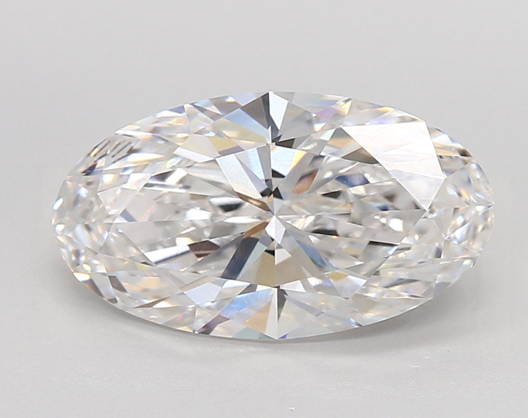 3.67 ct. oval Lab Grown Diamond front image