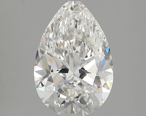 2 carat d VVS2 EX Cut IGI pear diamond