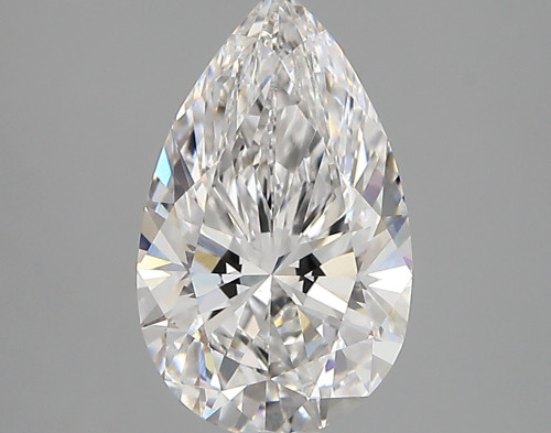2.14 carat e VVS1 EX Cut IGI pear diamond