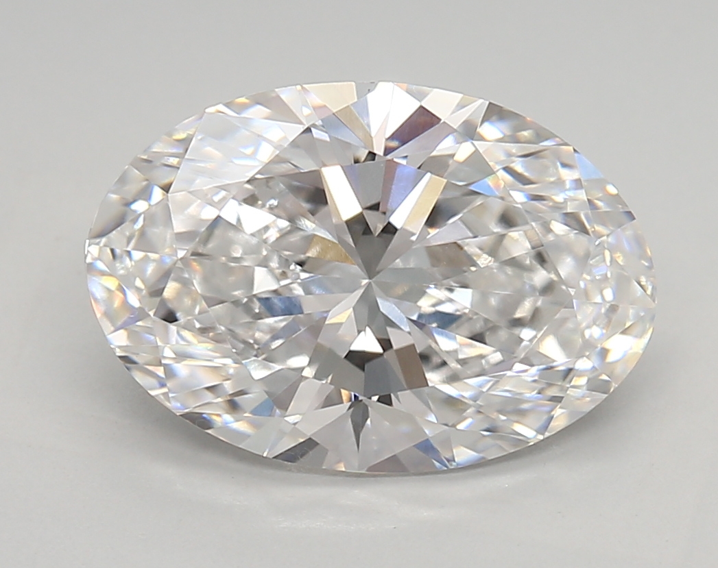 2.92 ct. oval Lab Grown Diamond front image