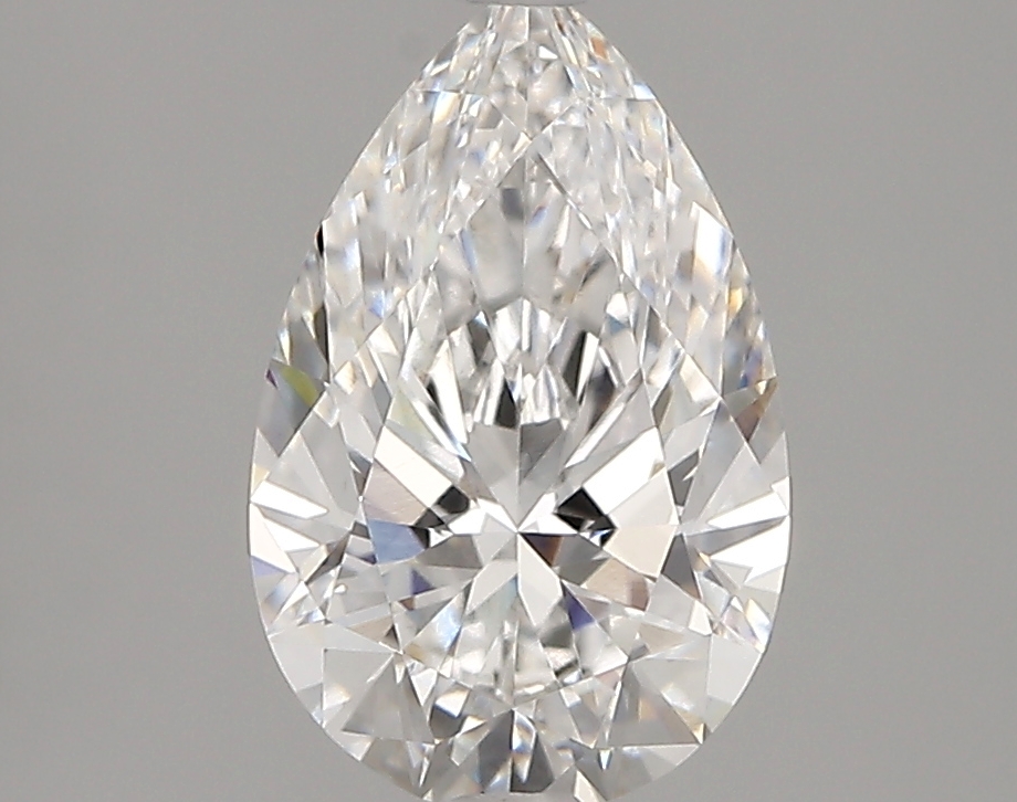 1.88 ct. pear Leona Side Pear Ring in 14kt yellow gold diamond image