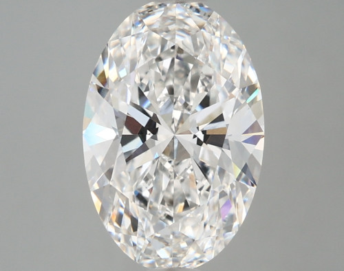 3.03 carat f VVS1 EX Cut IGI oval diamond