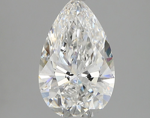 2 carat d VS1 EX Cut IGI pear diamond