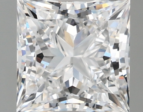 1.25 carat d VVS2 EX Cut IGI princess diamond