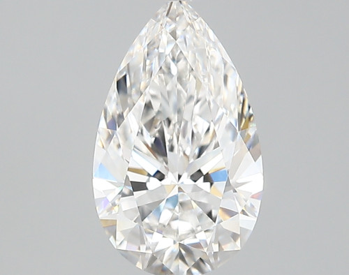2.07 carat e VVS2 EX Cut IGI pear diamond