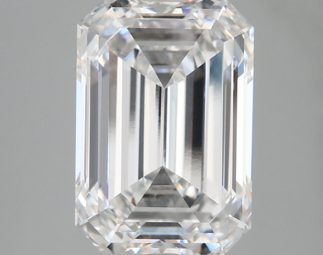 6.09 ct. emerald Lab Grown Diamond front image