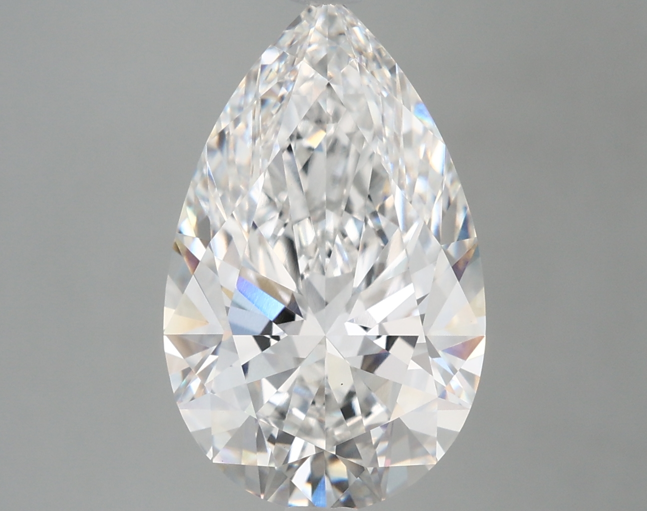 5.29 carat Pear lab-grown diamond
