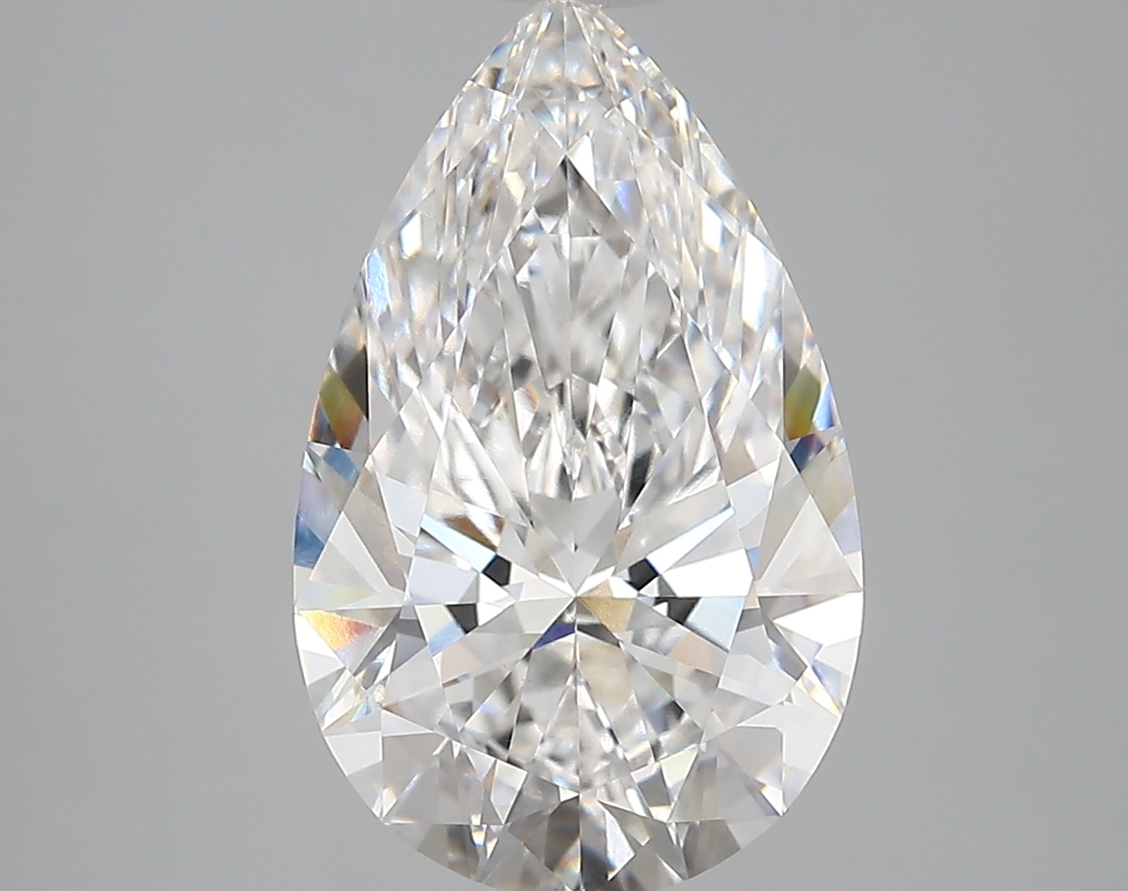 4.32 ct. pear Lab Grown Diamond front image