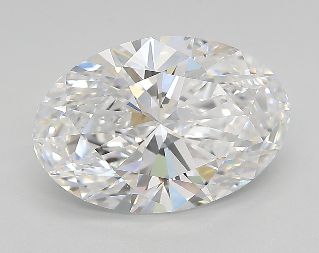 3.27 ct. oval Lab Grown Diamond front image
