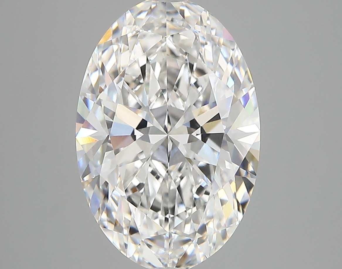 4.14 ct. oval Lab Grown Diamond front image