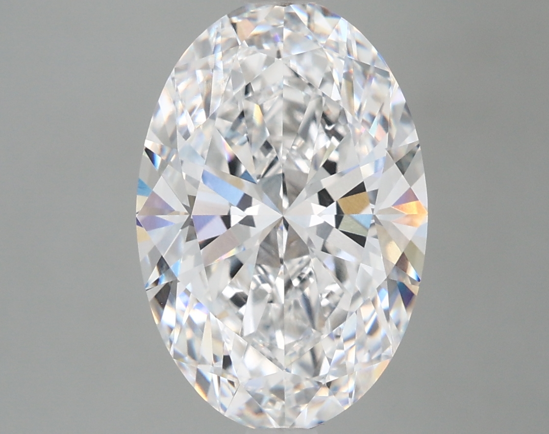 4.28 ct. oval Lab Grown Diamond front image