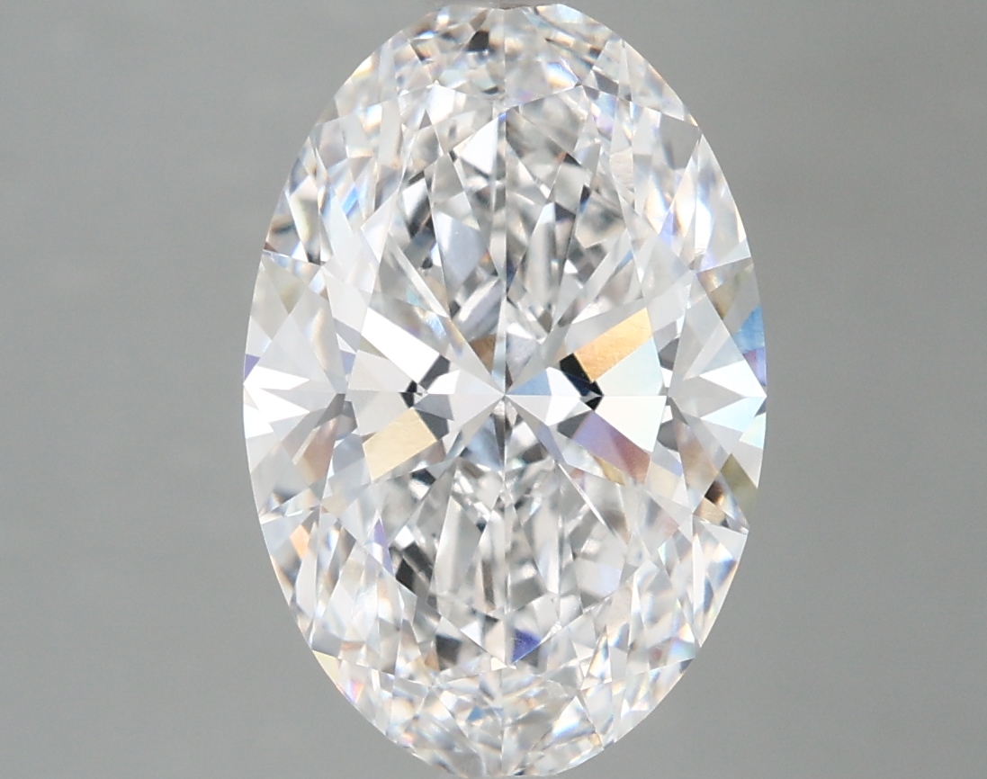 3.84 ct. oval Lab Grown Diamond front image