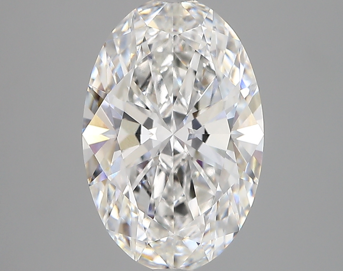 3.28 ct. oval Lab Grown Diamond front image