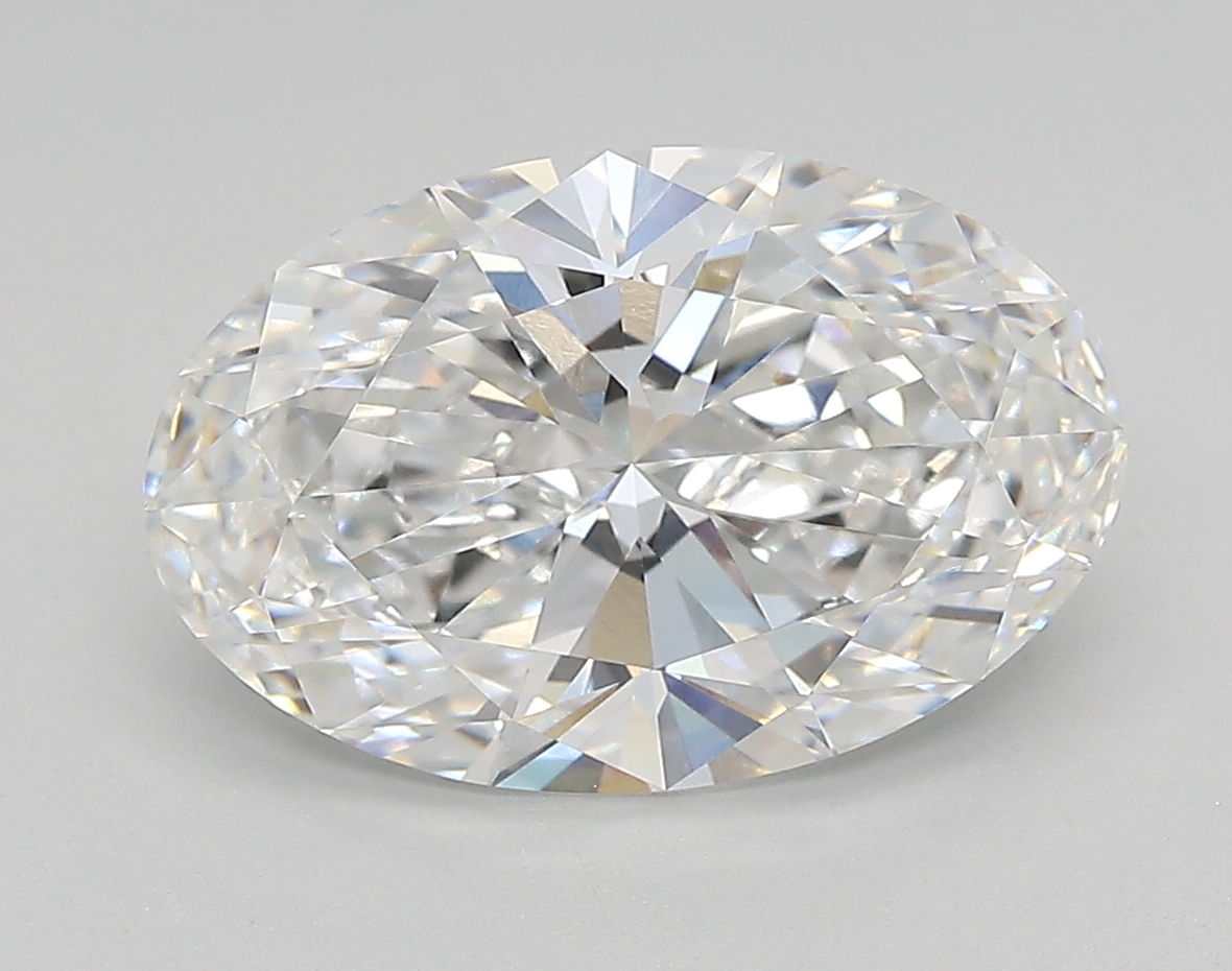 3.47 ct. oval Lab Grown Diamond front image