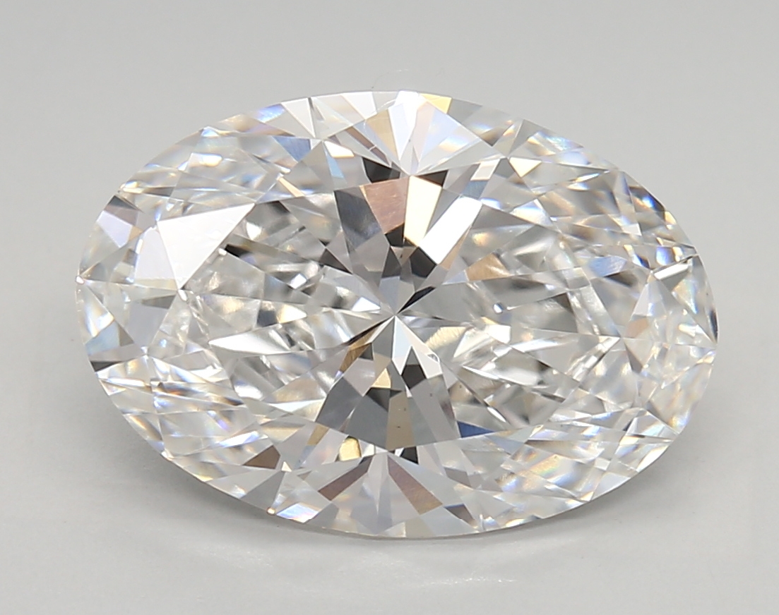 3.67 ct. oval Lab Grown Diamond front image