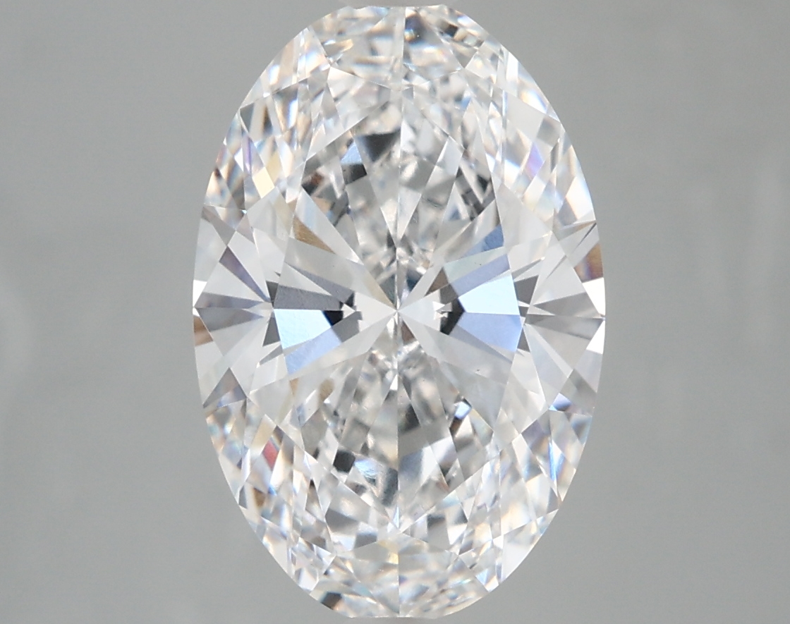 3.86 ct. oval Lab Grown Diamond front image