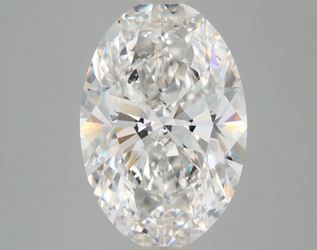 3.83 ct. oval Lab Grown Diamond front image