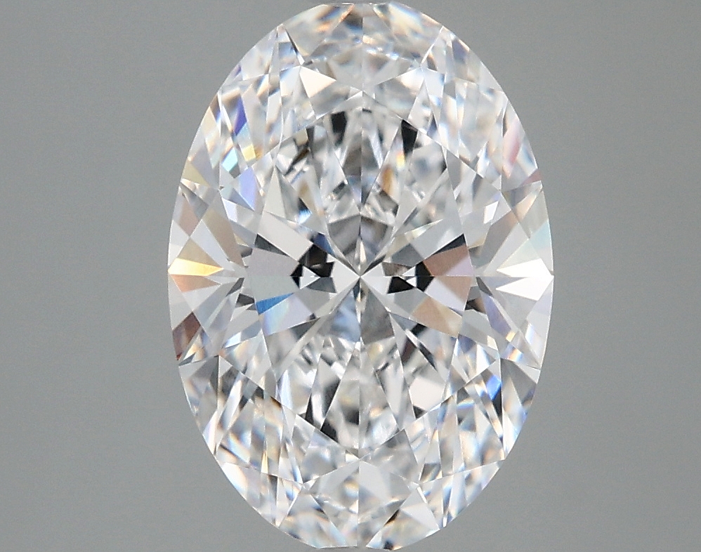 3.17 ct. oval Lab Grown Diamond front image