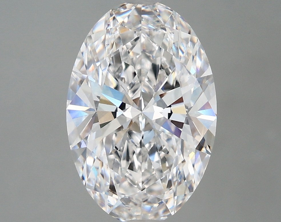 2.84 ct. oval Lab Grown Diamond front image