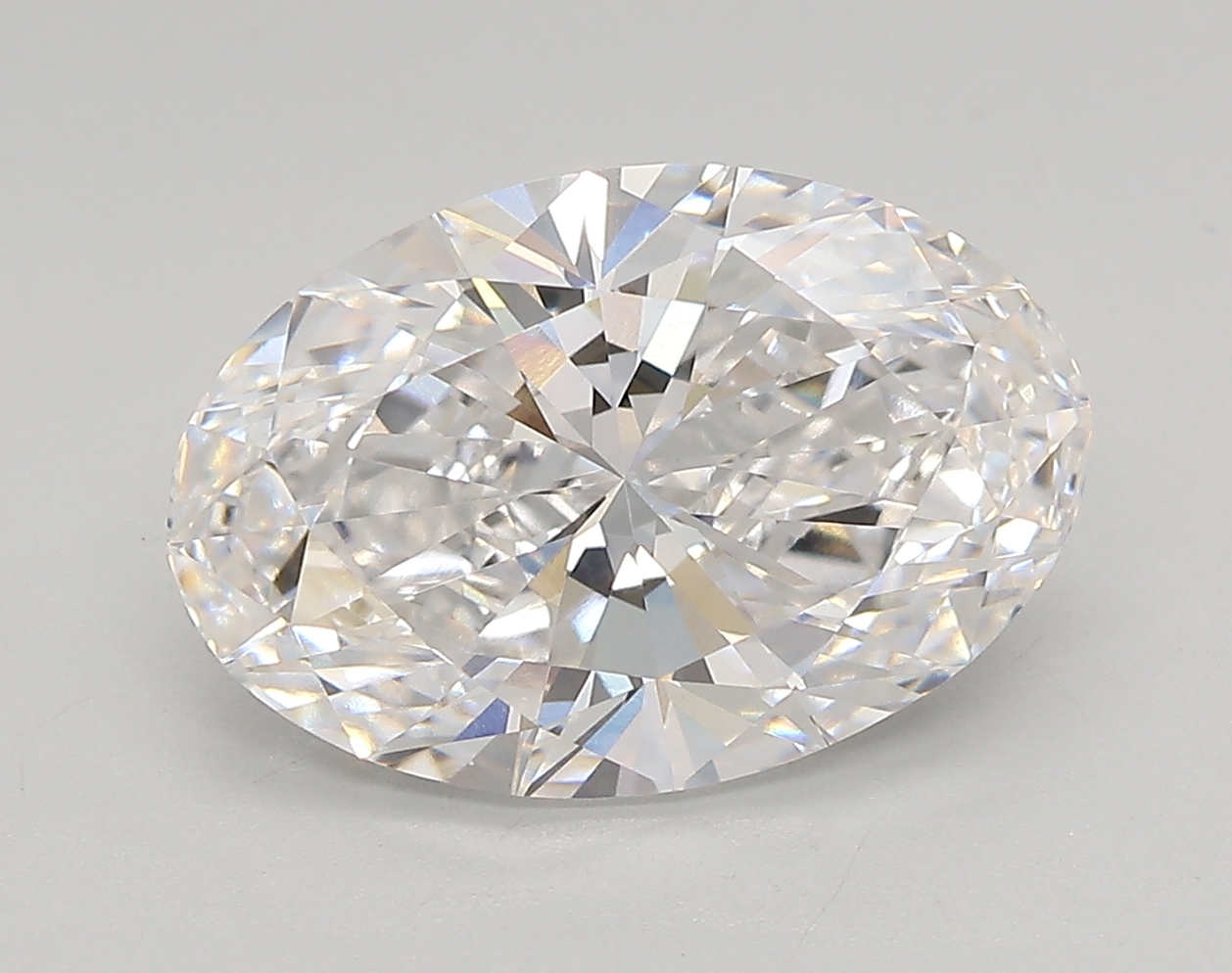 4.01 ct. oval Lab Grown Diamond front image