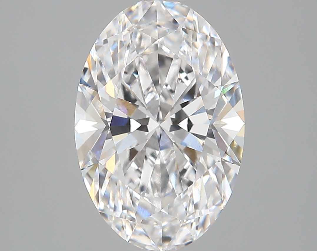 3.24 ct. oval Lab Grown Diamond front image