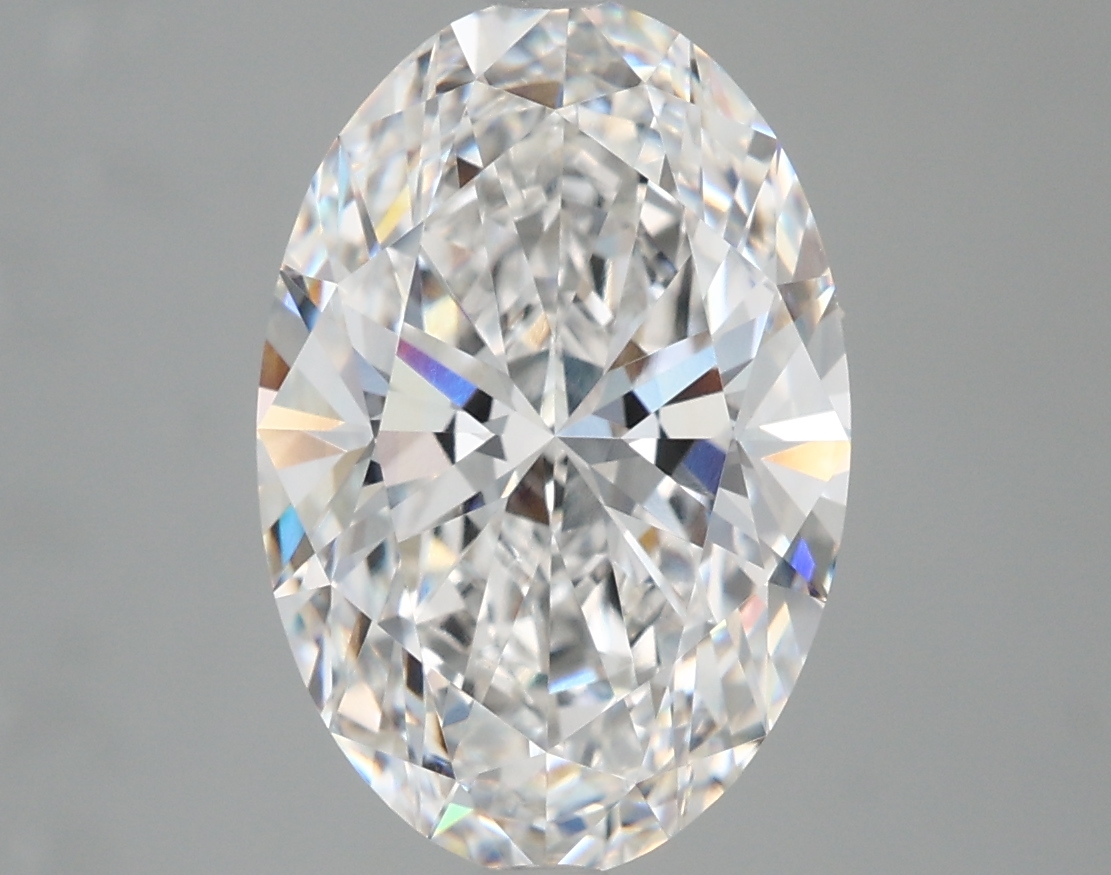 4.18 ct. oval Lab Grown Diamond front image