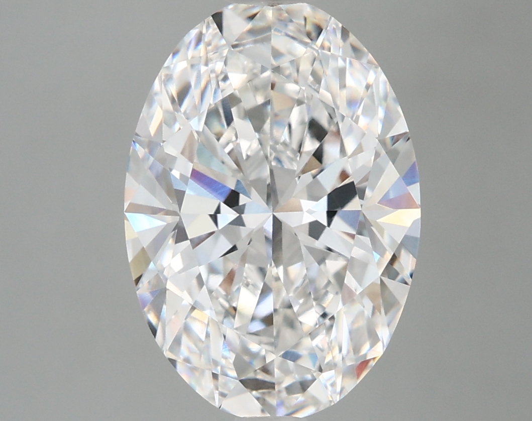 3.77 ct. oval Lab Grown Diamond front image