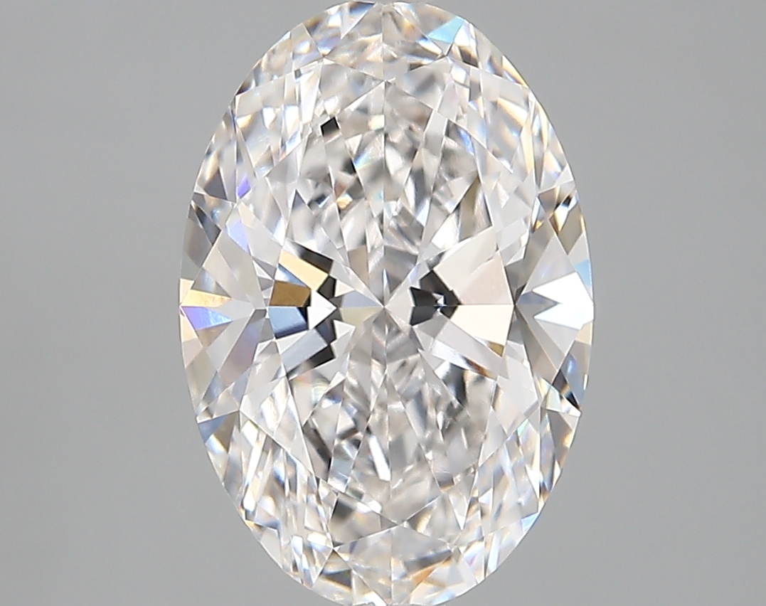 3.29 ct. oval Lab Grown Diamond front image