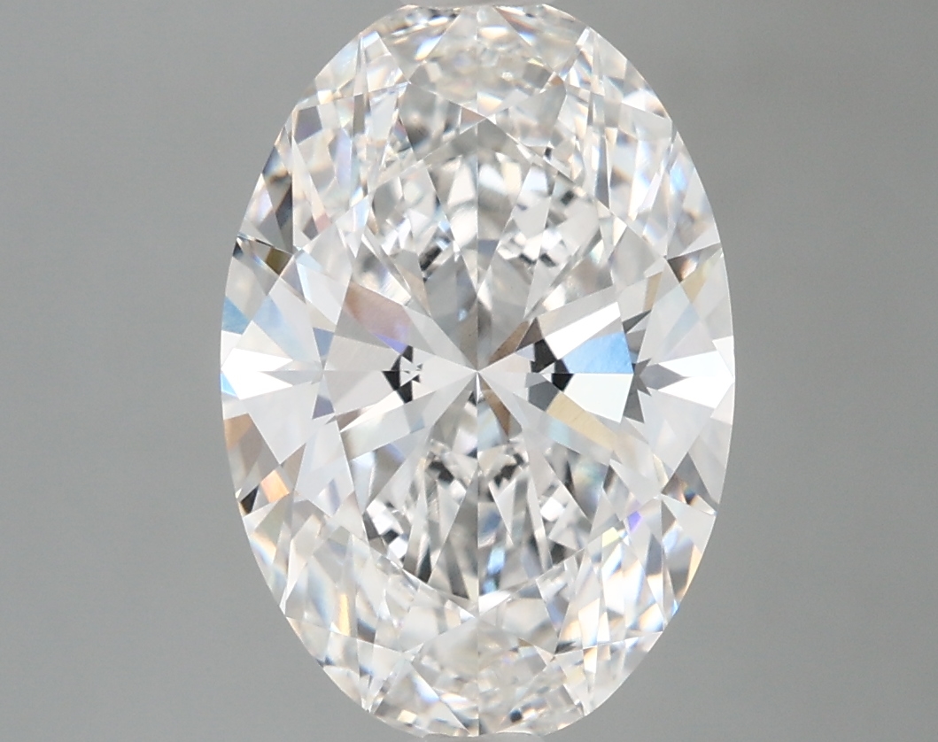 3.85 ct. oval Lab Grown Diamond front image