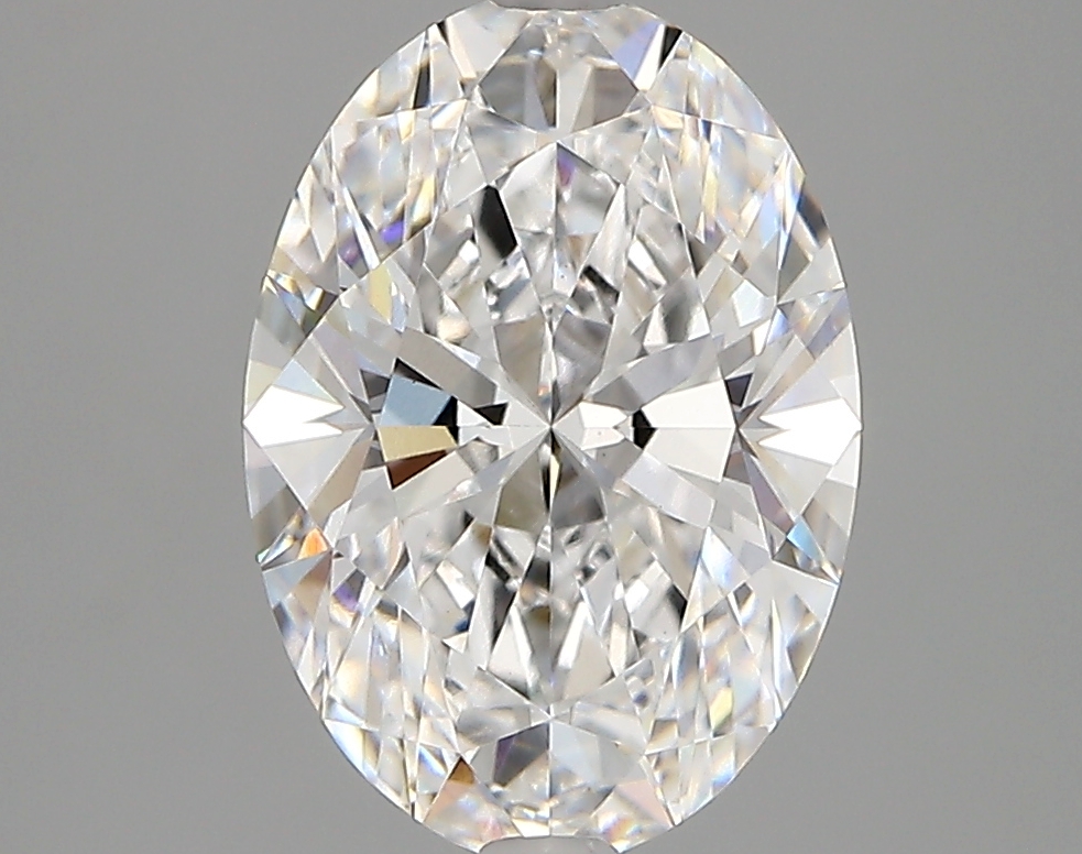 2.76 ct. oval Lab Grown Diamond front image