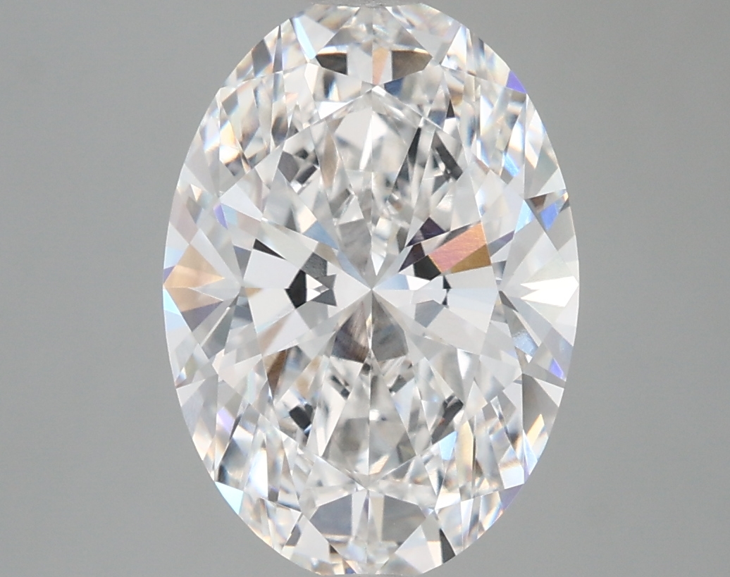 3.83 ct. oval Lab Grown Diamond front image