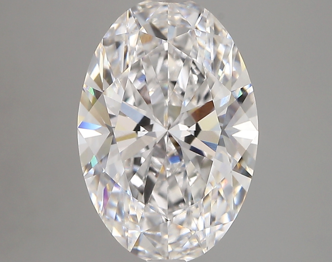 3.83 ct. oval Lab Grown Diamond front image