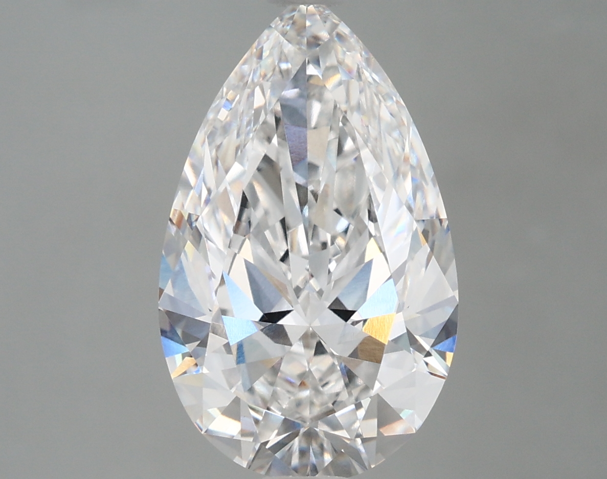 4.02 ct. pear Lab Grown Diamond front image