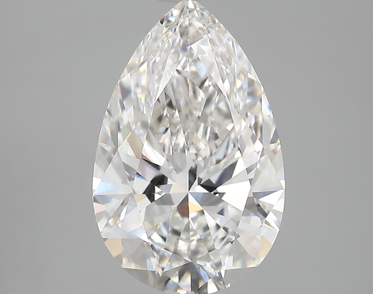 4.01 ct. pear Lab Grown Diamond front image