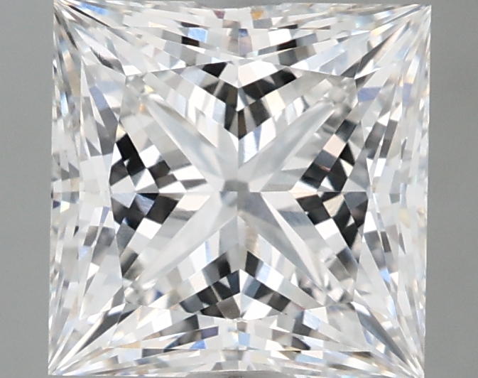 3.12 ct. princess Lab Grown Diamond front image
