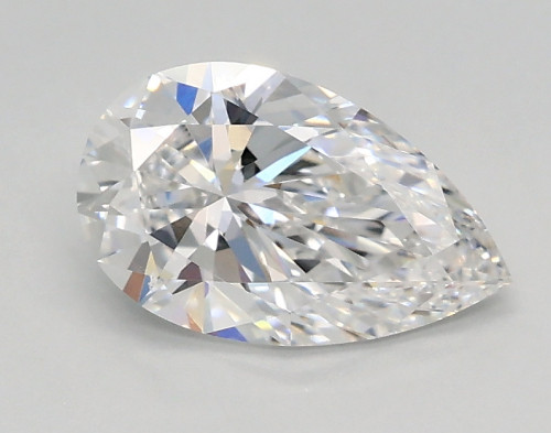 1 carat d VVS2 EX Cut IGI pear diamond